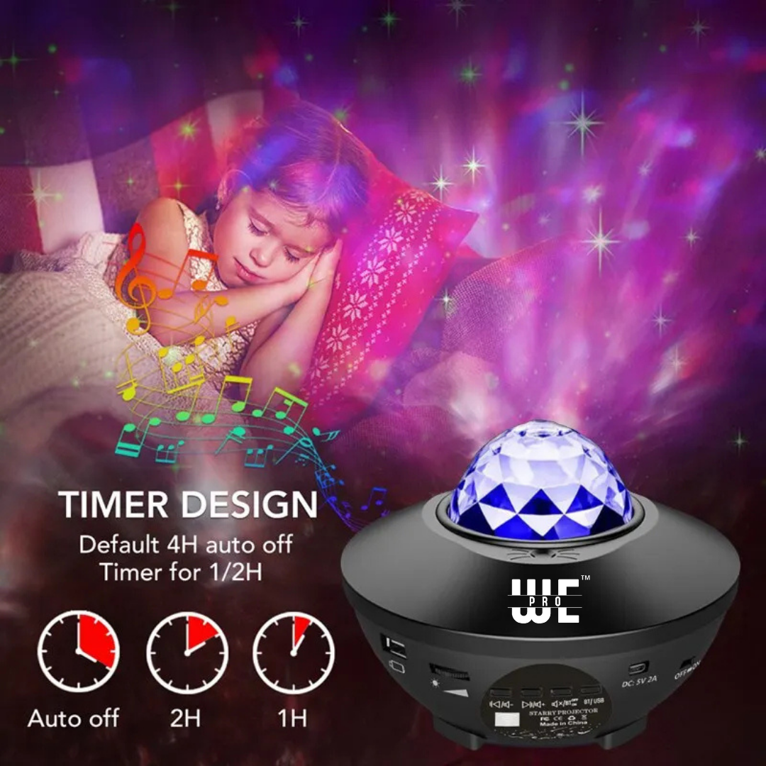 Galaxy Projector Night Light Lamp