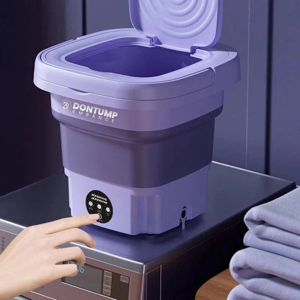 Portable Washing Machine - Mini Foldable Machine for Clothes with drier