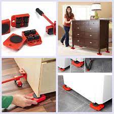 Furniture Moving Tool Heavy Object Mover Furniture Transport Lifter & Furniture Slides 4 Wheeled Mover