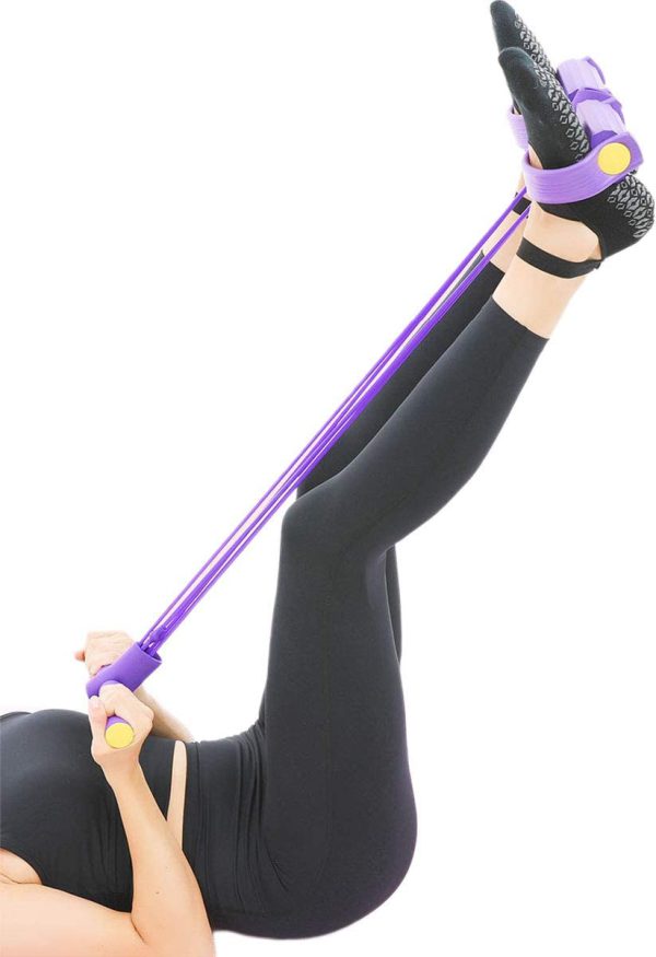 Tummy Trimmer Double Spring-Pull Rope Yoga Fitness Gym